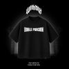 Camiseta Oversize Doble porción negra