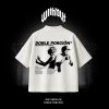 Camiseta Oversize Doble porción blanca