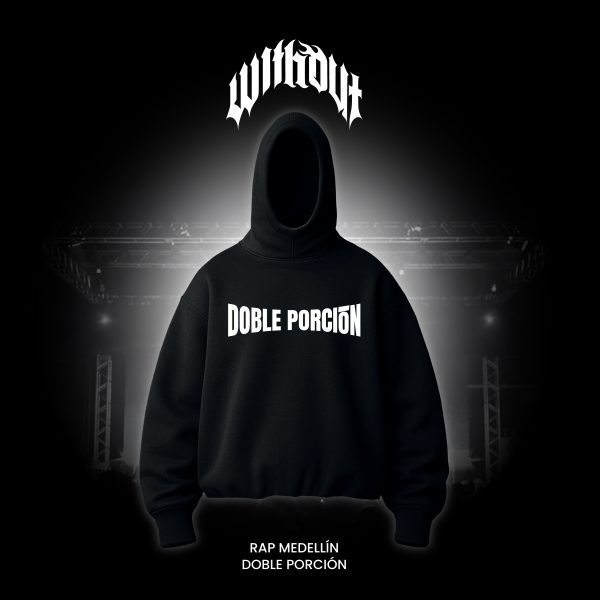 DP_Mesa de trabajo 1 copia 4 Hoodie Oversize Doble porción negro