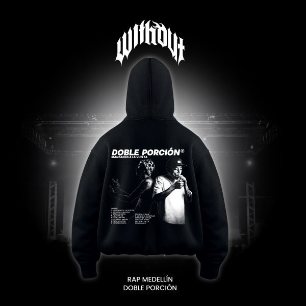 DP_Mesa de trabajo 1 copia 5 Hoodie Oversize Doble porción negro