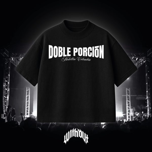 Camiseta Oversize Par de Pepas Negra