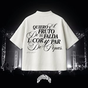 Camiseta Par de pepas Marfil