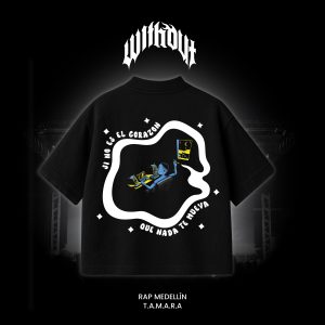 tamara_Mesa de trabajo 1 copia Camiseta T.A.M.A.R.A Mañas Ru-fino negra