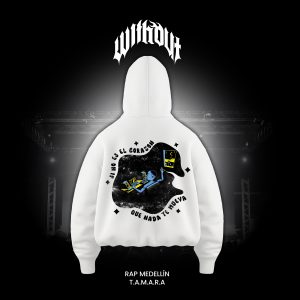 tamara_Mesa de trabajo 1 copia 7 Hoodie T.A.M.A.R.A Mañas Ru-fino blanco