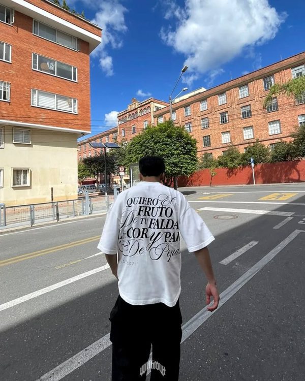 Camiseta Par de pepas Marfil