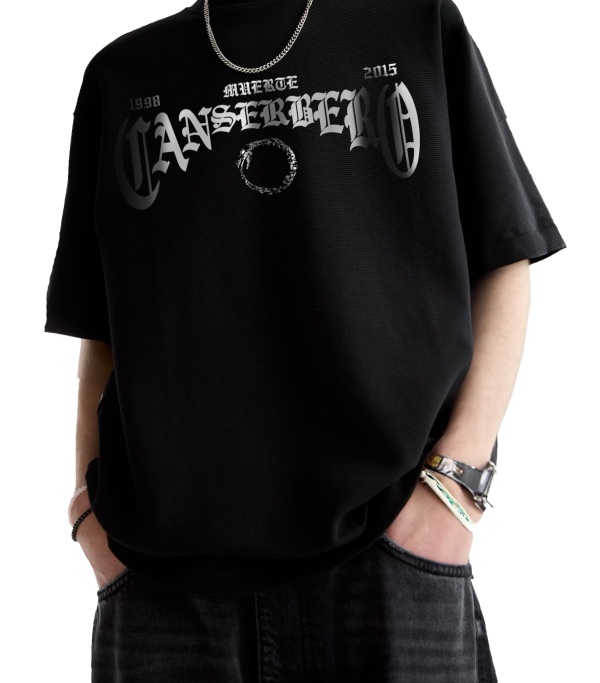 Camiseta Oversize Canserbero álbum muerte