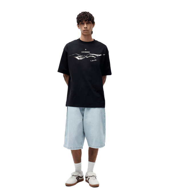 Camiseta Oversize Querer querernos negra