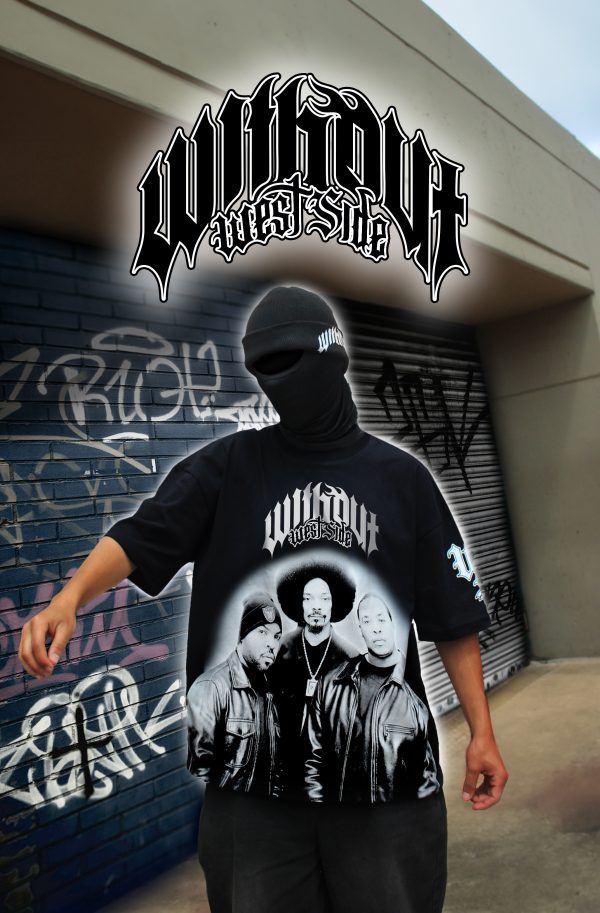 Camiseta Oversize Neighborhood Preview negra