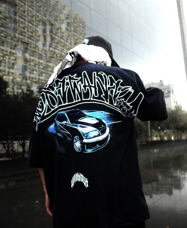 Camiseta Oversize Mostwanted negra