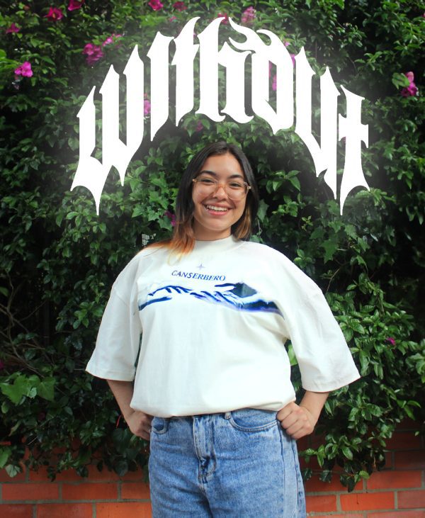 Camiseta Oversize Querer querernos blanca Mujer