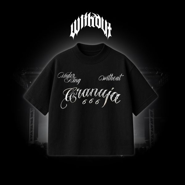 CREADOR _Mesa de trabajo 1 Camiseta Oversize Granuja exclusiva negra