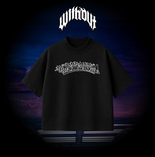 Camiseta Oversize Mostwanted negra