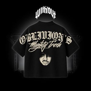 CREADOR _Mesa de trabajo 1 copia Camiseta Oversize Oblivion´s especial negra