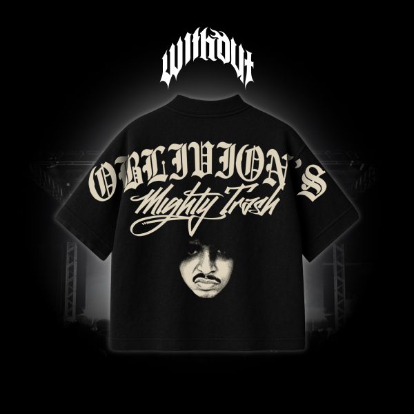 Camiseta Oversize Oblivion´s especial negra
