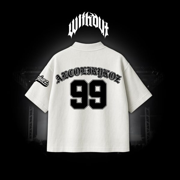Camiseta Oversize Alcolirykoz  Aranjuez Blanca