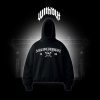 Hoodie Oversize Alcolirykoz Exclusivo negro