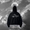 Hoodie Oversize Querer querernos Canserbero negro