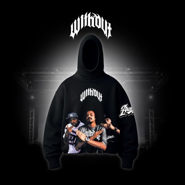 Hoodie Oversize Alcolirykoz Aranjuez negro