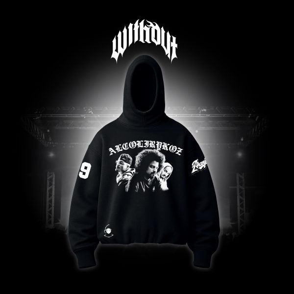Hoodie Oversize Alcolirykoz clasico