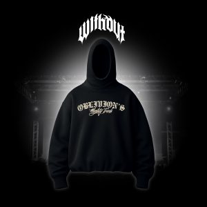 Hoodie Oversize Oblivion´s especial negro