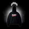 Hoodie Oversize Oblivion´s Pausa pa tinto negro