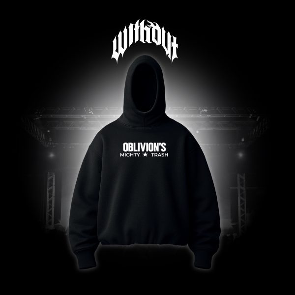 Hoodie Oversize Oblivion´s Ey nospi negro