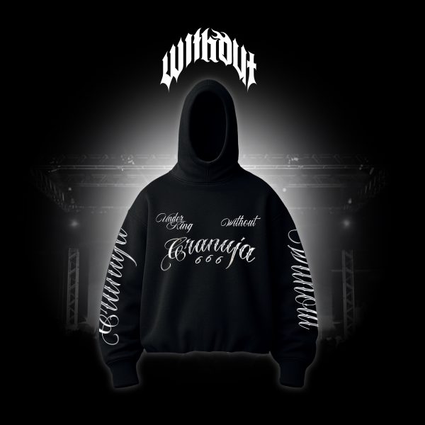 Hoodie Oversize Granuja exclusivo negro