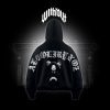 Hoodie Oversize Alcolirykoz Exclusivo negro