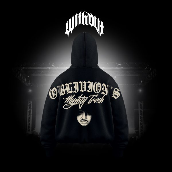 Hoodie Oversize Oblivion´s especial negro