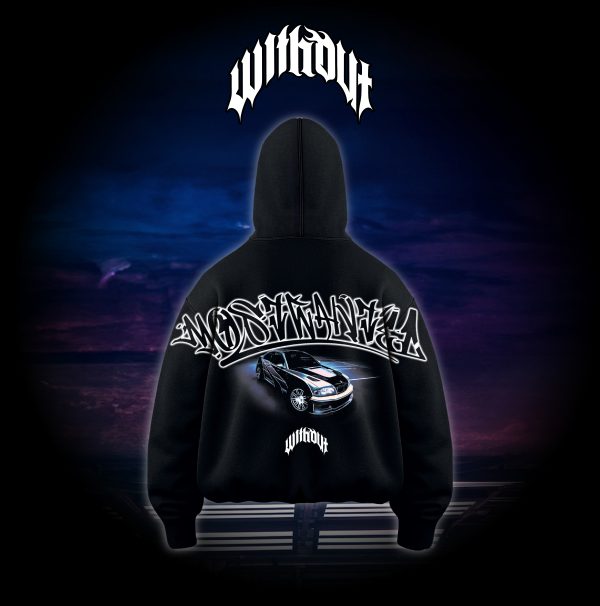 Hoodie Oversize Mostwanted negro