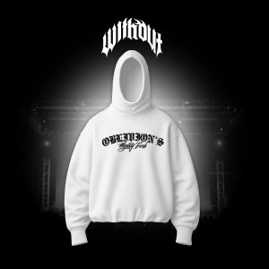 Hoodie Oversize Oblivion´s especial blanco