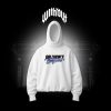 Hoodie Oversize Oblivion´s Pausa pa tinto blanco