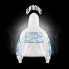 Hoodie Oversize Alcolirykoz Baño de ruda blanco