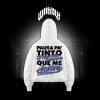 Hoodie Oversize Oblivion´s Pausa pa tinto blanco