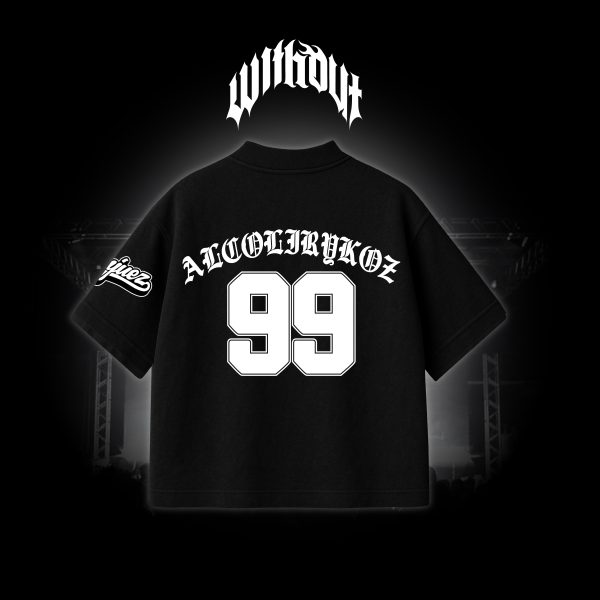 Camiseta Oversize Alcolirykoz Aranjuez negra