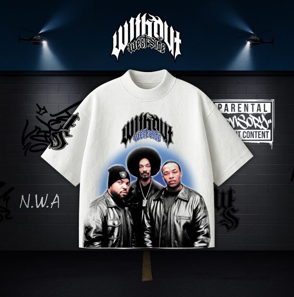 Camiseta Oversize Neighborhood Preview Blanca