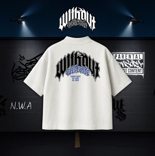 Camiseta Oversize Neighborhood Preview Blanca