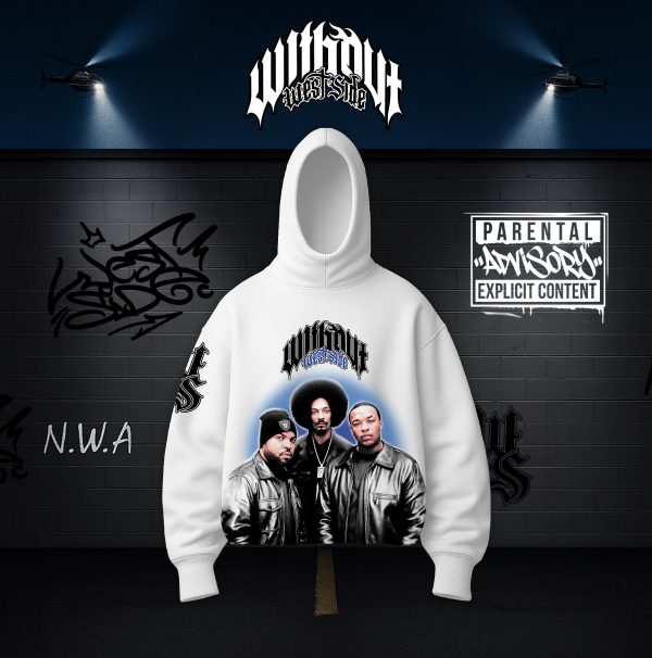 Hoodie Oversize Neighborhood Preview blanco