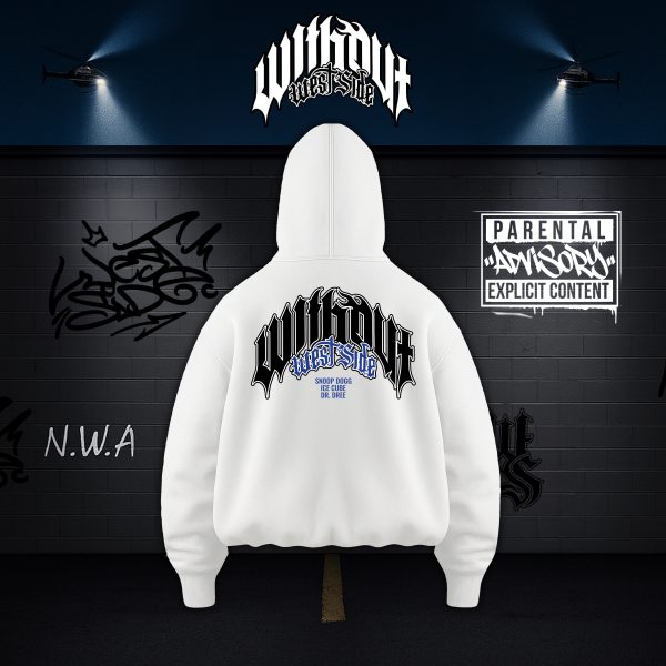 Hoodie Oversize Neighborhood Preview blanco