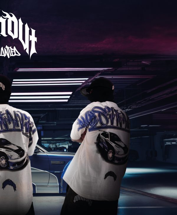 Camiseta Oversize Mostwanted blanca