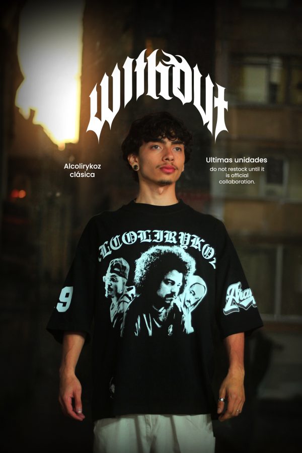 Camiseta Oversize Alcolirykoz clasica