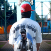 Camiseta Oversize Snoop Dogg Blanca
