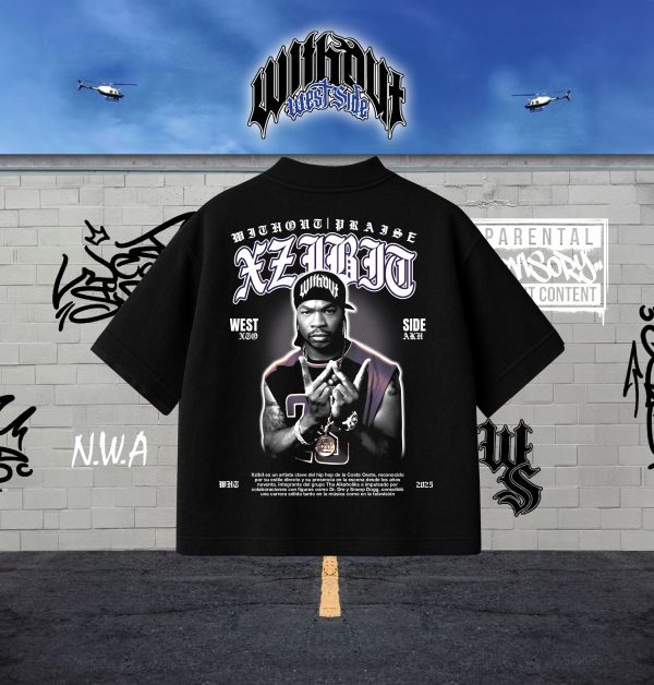 Camiseta Oversize Xzibit Negra