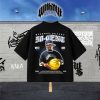 Camiseta Oversize 50 cent Negra