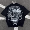 Camiseta Oversize Crudo Means Raw "Hubiera" Negra