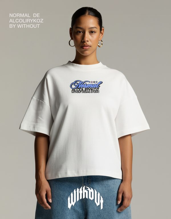 Camiseta Oversize "Normal" Blanca
