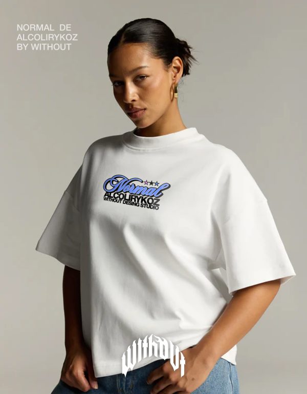 Camiseta Oversize "Normal" Blanca
