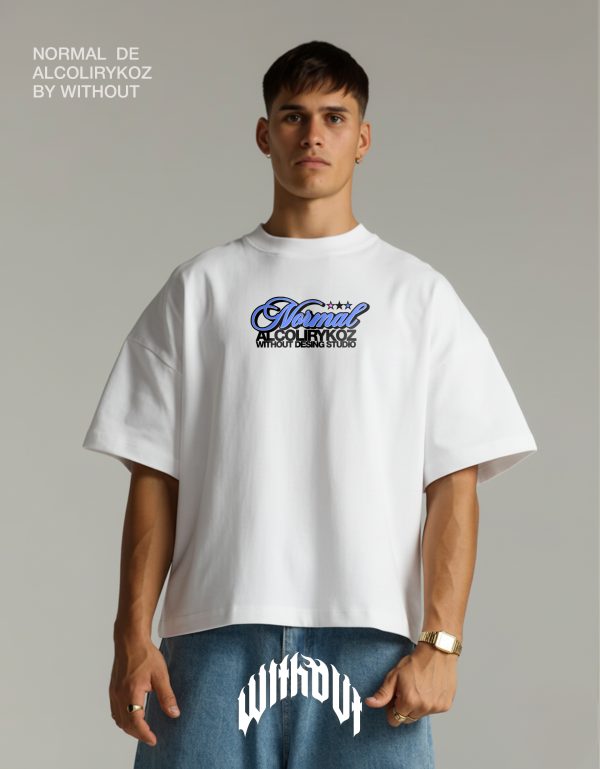 Camiseta Oversize "Normal" Blanca
