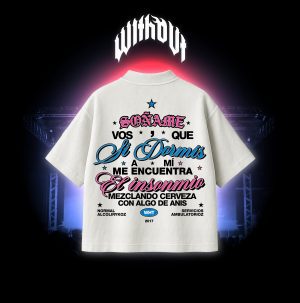 Camiseta Oversize "Normal" Blanca