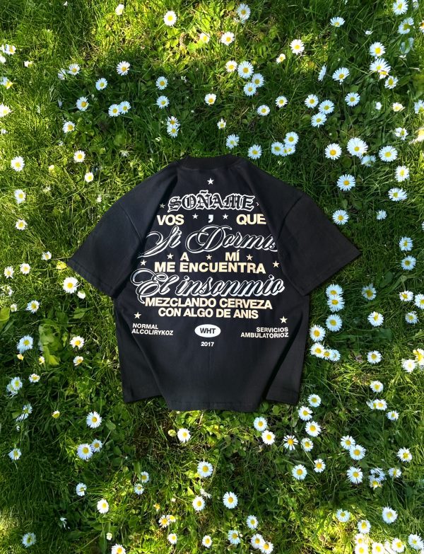 Camiseta Oversize "Normal" Negra